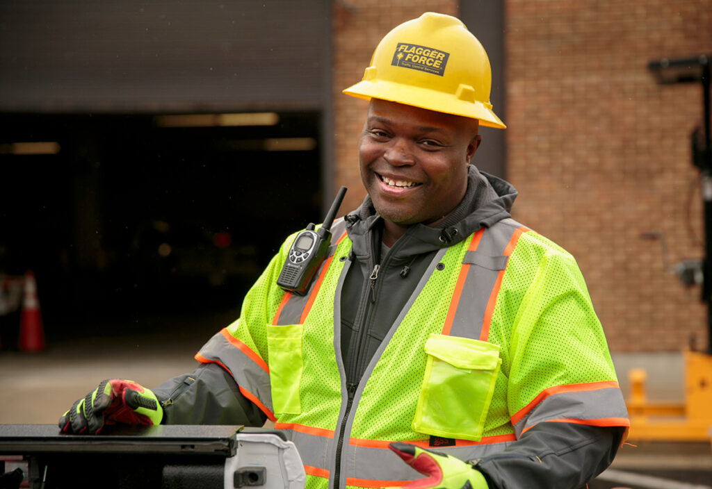 Rickey Goodwin smiling at camera